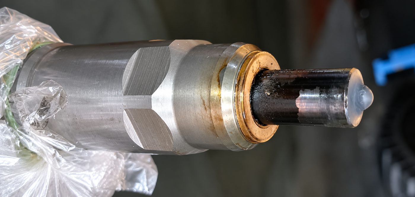 Плунжерная пара после наработки на СТД-10